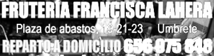0Frutería Francisca Lahera